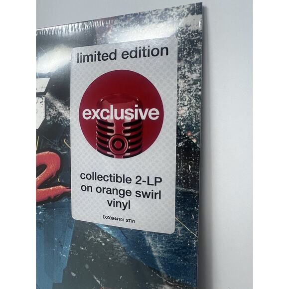 Guardians of the Galaxy Vol. 2 Deluxe Edition Target Exclusive Orange Vinyl NEW - Picture 2 of 3